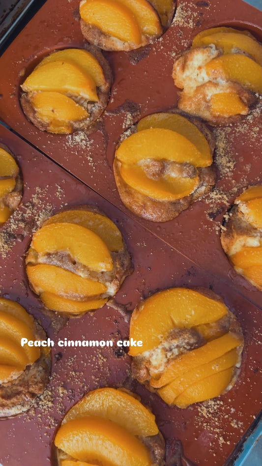 Peach Cinnamon Teacake
