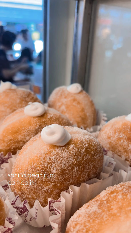 Vanilla Bean Rum Donut